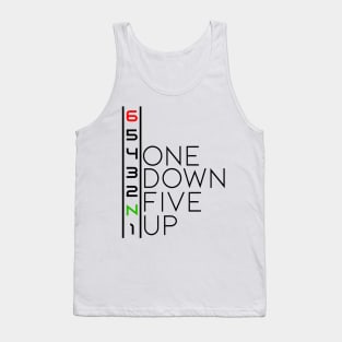 65432N1 One Down Five Up Tank Top